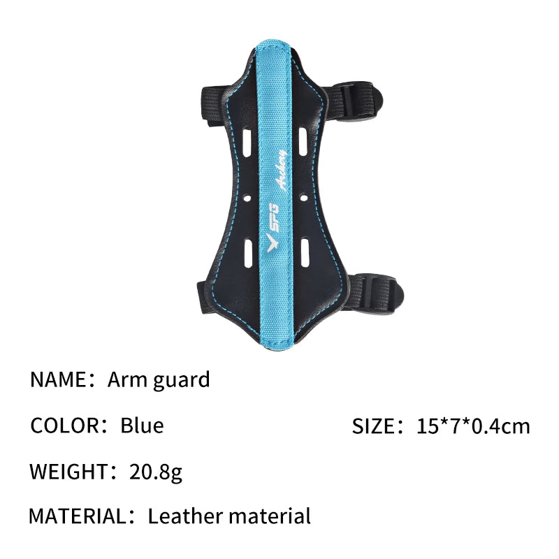 Dark Slate Gray SPG Kids Archery Arm Guard – Adjustable Leather Forearm Protector SPG