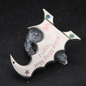 Black KingStar VIP-1 Stainless Steel Slingshot MARKSMAN