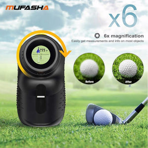 Gray Mufasha Laser Range Finder 500-900 Yards Distance MUFASHA