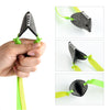 Tan Multi-Shot Large Capacity Slingshot Pit Pouch with Flat Rubber Band Outdoor Slingshot Shooting Steel Ball Accessories SLINGSTER