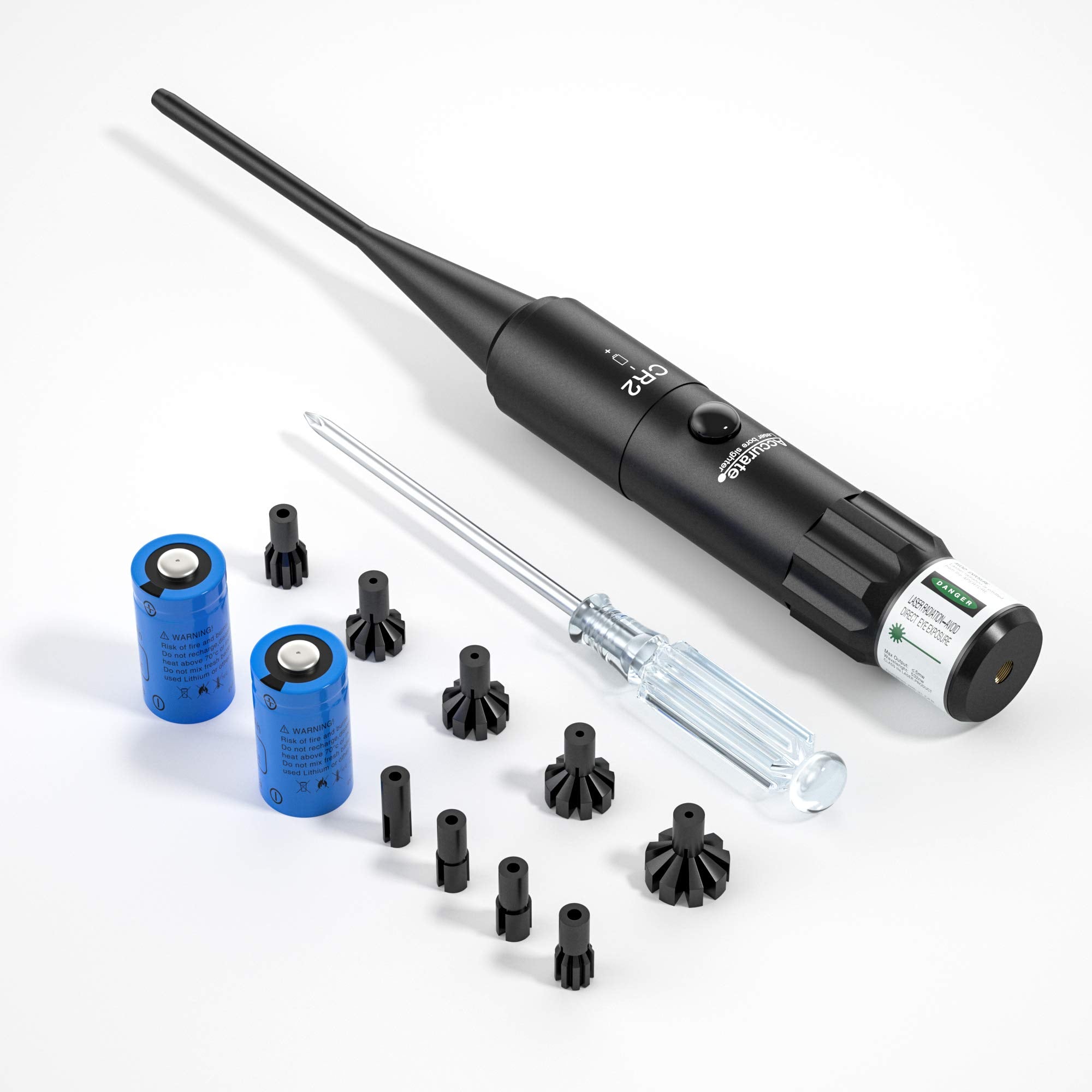 Dark Slate Gray Green Laser Advanced Laser Bore Sighter Caliber Kit MARKSMAN