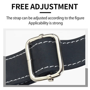 White Smoke SPG Leather Arrow Bag – Premium Hip/Back Quiver (Black/Brown) SPG