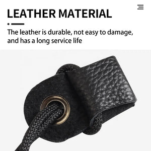 Dark Slate Gray SPG Leather Bow Stringer – 1.6m Lightweight Recurve Tool SPG