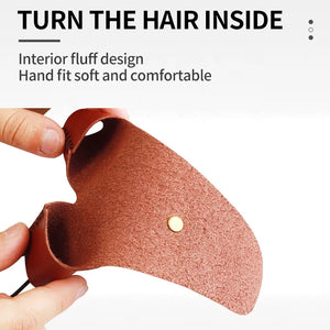 Misty Rose SPG Leather Hand Guard 16×10cm – Archery Hand Protector Black/Brown SPG