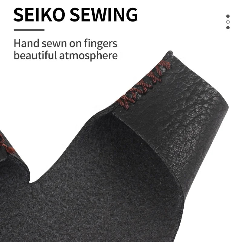 Dark Slate Gray SPG Leather Hand Guard 16×10cm – Archery Hand Protector Black/Brown SPG