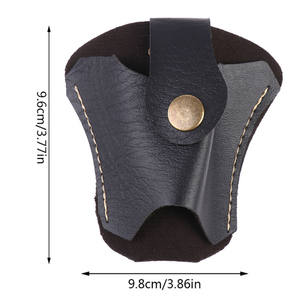 Dark Slate Gray Camping Leather Slingshot Pouch Portable Slingshot Carry Bag Durable Outdoor Slingshot Belt Storage Case INDIAN SLINGSHOT