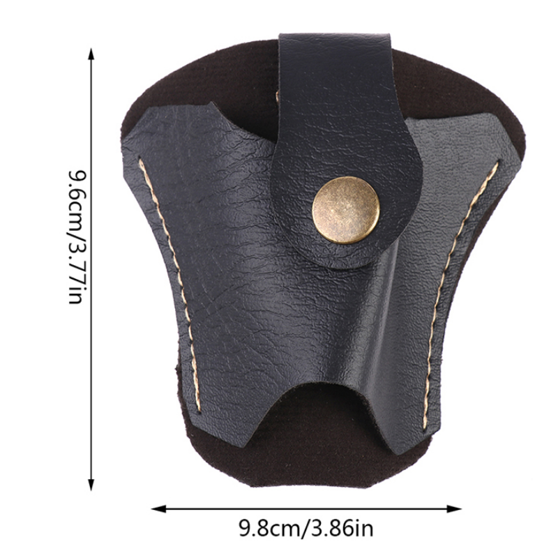 Dark Slate Gray Camping Leather Slingshot Pouch Portable Slingshot Carry Bag Durable Outdoor Slingshot Belt Storage Case INDIAN SLINGSHOT