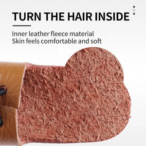 Misty Rose SPG Leather Thumb Ring – Cowhide Archery Finger Guard (Black/Brown) SPG