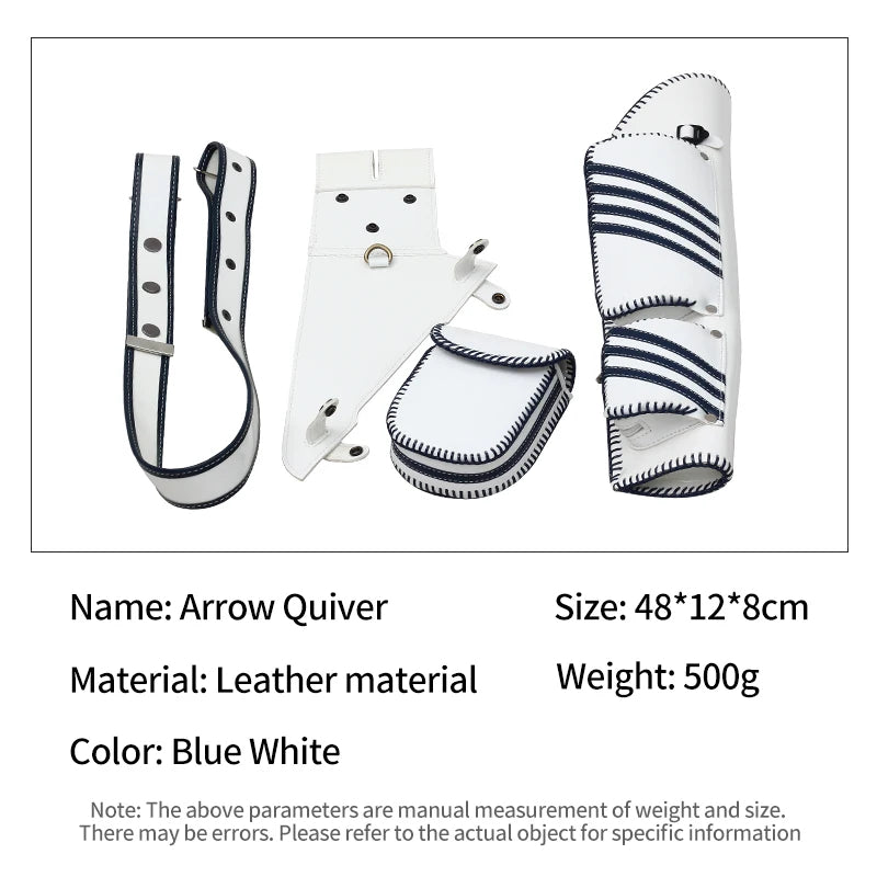 SPG Leather Arrow Quiver – Professional Archery Waist & Shoulder Bag