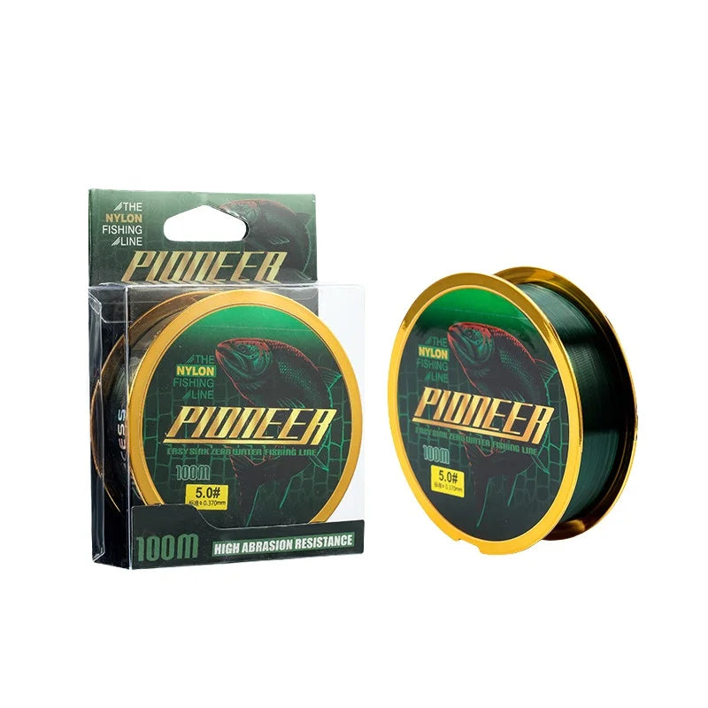 MARKSMAN 100m Nylon Fishing Line – Strong & Wear Resistant