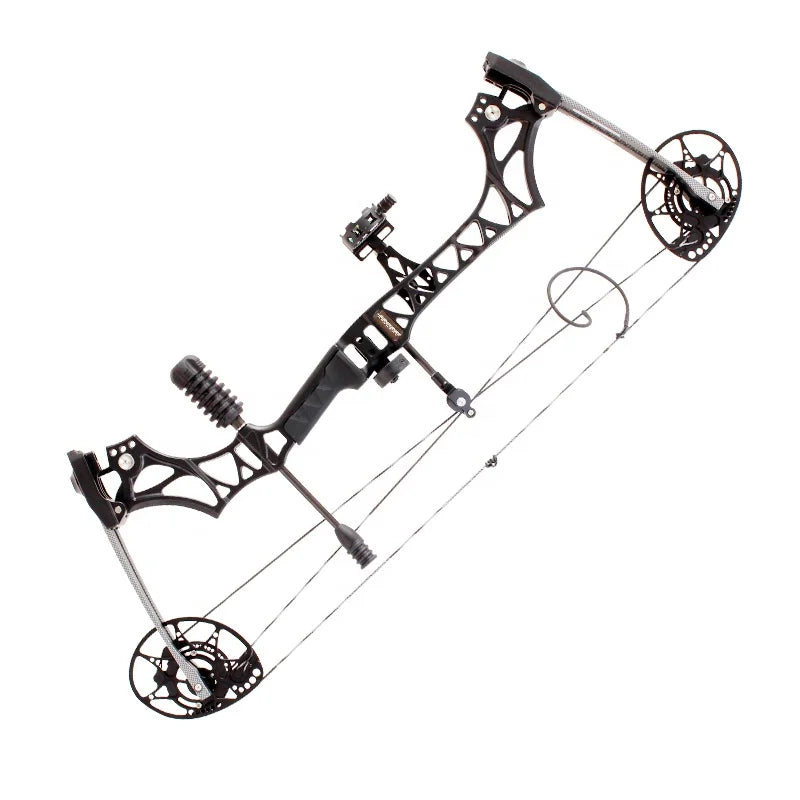 Dark Slate Gray SPG M128 Compound Bow | Adjustable 30–70lbs Alloy Archery SPG