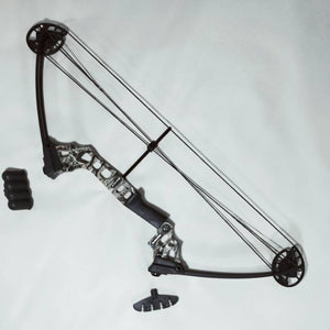 Light Gray Junxing M132 Compound Bow for Outdoor Target Shooting INDIAN SLINGSHOT