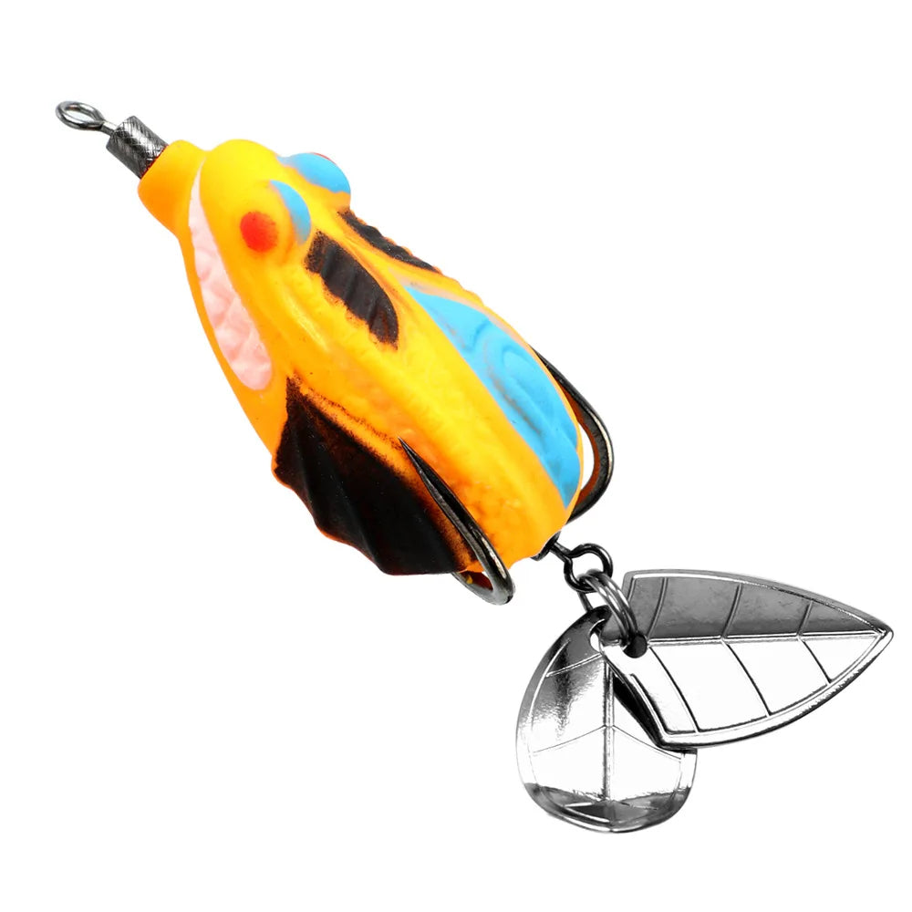 Soft Frog Fishing Lure 4.5cm 7.2g Topwater Frog Bait