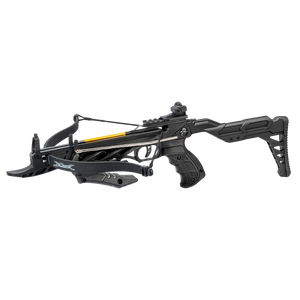 Dark Slate Gray Man Kung MK-TCS2 Alligator Recurve Pistol Crossbow | 80 LB 185 FPS MAN KUNG