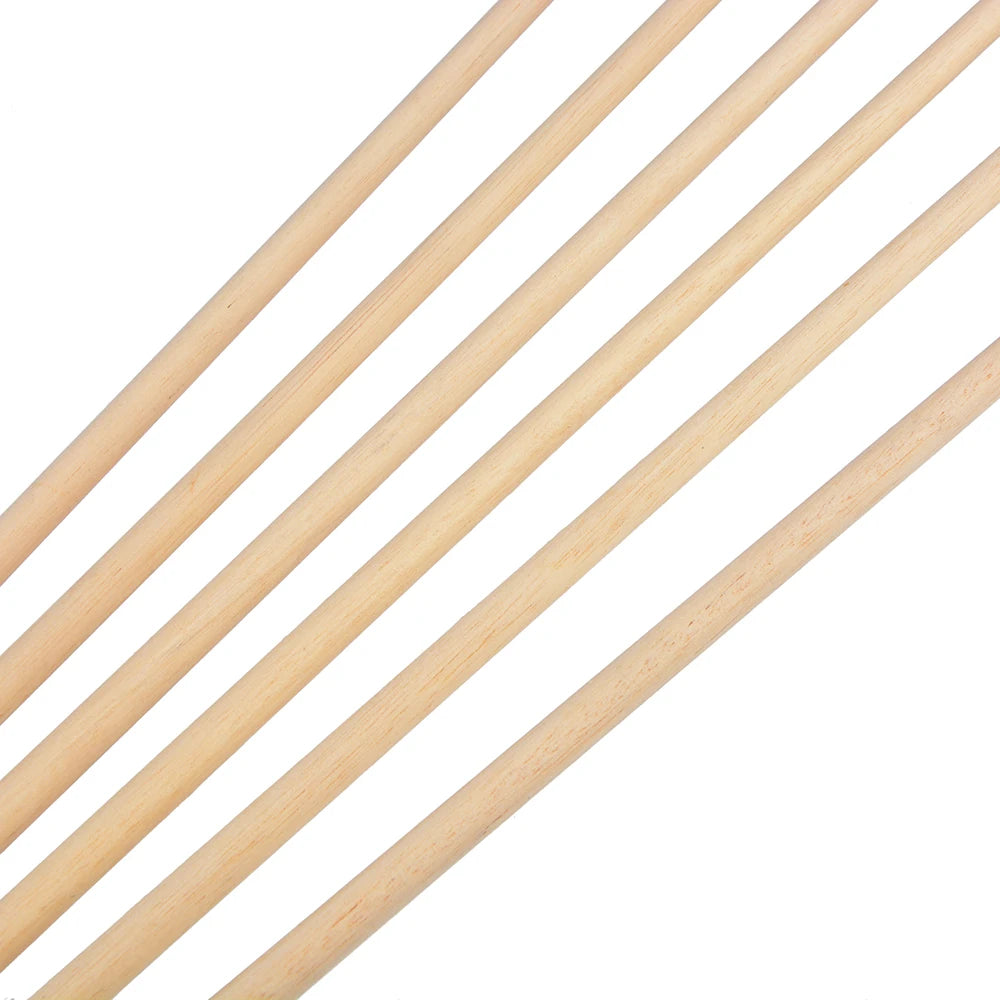 White Smoke Medieval Style Wooden Archery Arrows with Turkey Feathers – 32" Indonesian White Wood Arrows for Longbow & Recurve Practice INDIAN SLINGSHOT