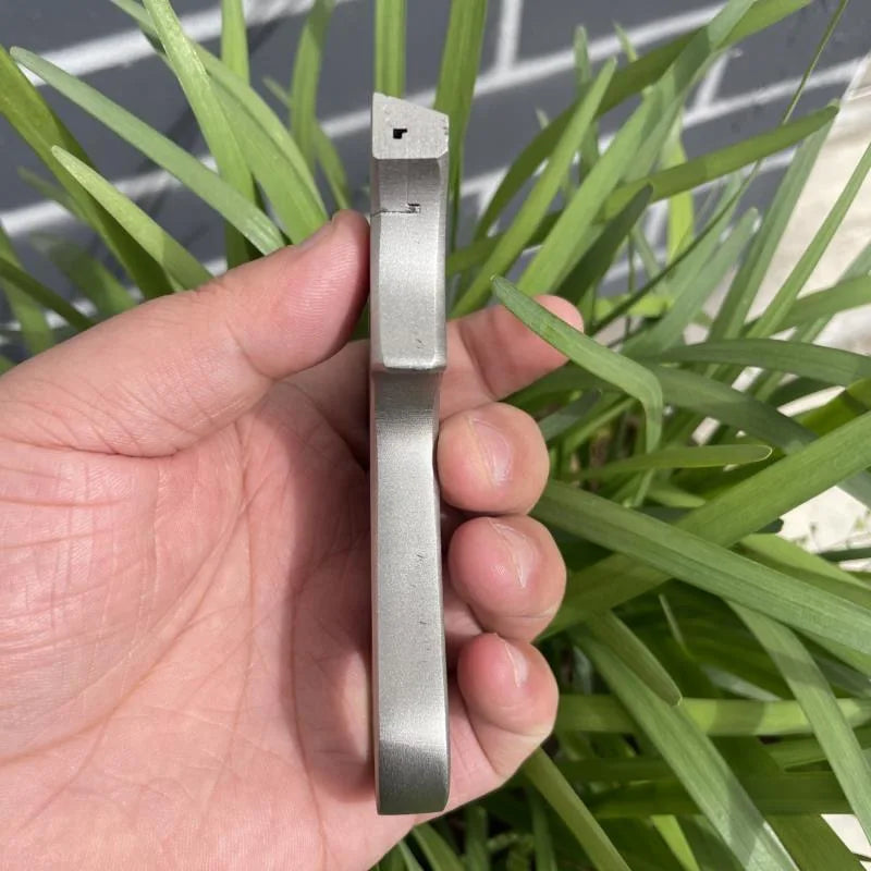 Light Pink Medusa Crest Stainless Steel Slingshot INDIAN SLINGSHOT