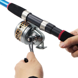 White Smoke TIDAL CORE High Quality Metal Fishing Reel High Speed Ratio 3.6:1 Professional Fishing Accessory Reel with 3+1 BB Bearing MARKSMAN