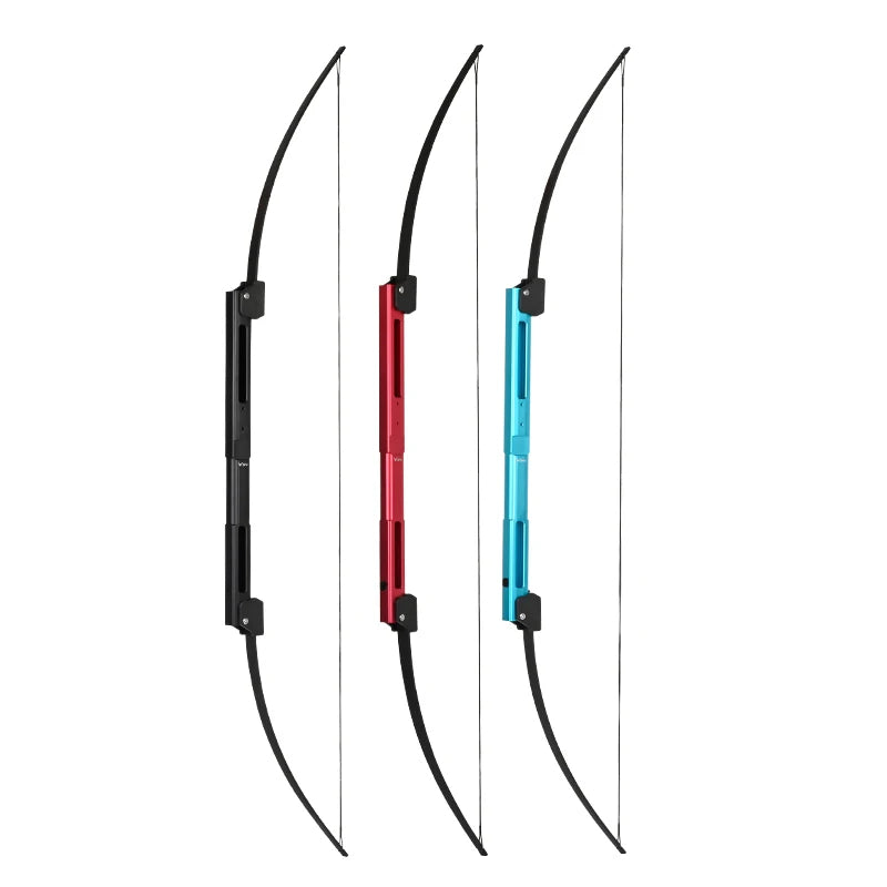 Light Pink SPG Metal Foldable Recurve Bow – Ambidextrous 54" with Resin Limbs SPG