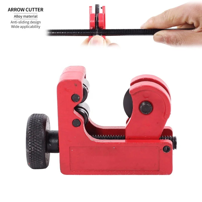 Maroon SPG Mini Arrow Cutter Tool 3-22mm Alloy Shaft Tube Truncate Tool SPG