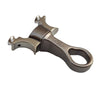 Dim Gray Mini  Detachable  Tie  Free  Titanium  Alloy  Slingshot MARKSMAN