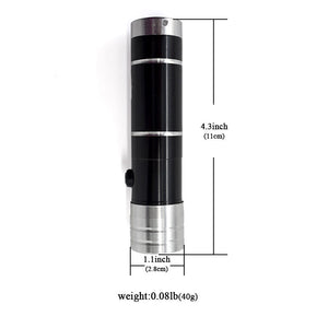 Light Gray Durable Black Miniature Flashlight Attachment Portable Outdoor Accessory INDIAN SLINGSHOT