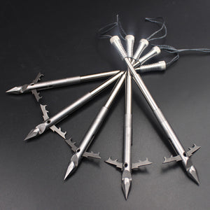 Dark Slate Gray Missile Barb Head Fishing Dart MARKSMAN