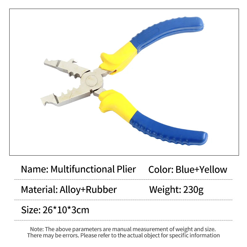 Light Gray SPG Multifunction Bow Pliers – D Loop String Clamp Archery Tool SPG