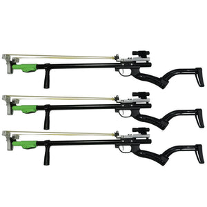 Dark Slate Gray New Owl Fishing Slingshot Rifle Outdoor Target Shooting Fishing Shooting Long Rod Rifle MARKSMAN