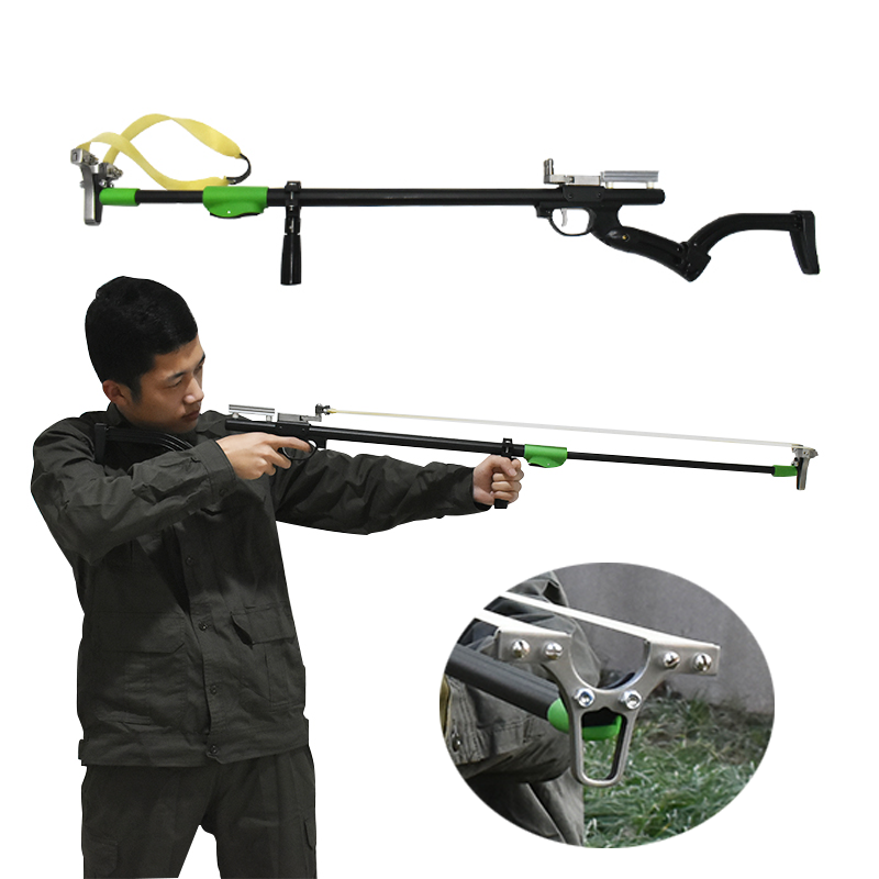 New Owl Fishing Slingshot Rifle Outdoor Target Shooting Fishing Shooting  Long Rod Rifle