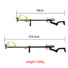 Dark Slate Gray New Owl Fishing Slingshot Rifle Outdoor Target Shooting Fishing Shooting Long Rod Rifle INDIAN SLINGSHOT