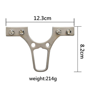 Rosy Brown New Owl Fishing Slingshot Rifle Outdoor Target Shooting Fishing Shooting Long Rod Rifle MARKSMAN