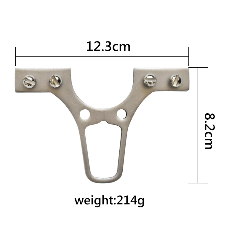 Rosy Brown New Owl Fishing Slingshot Rifle Outdoor Target Shooting Fishing Shooting Long Rod Rifle MARKSMAN
