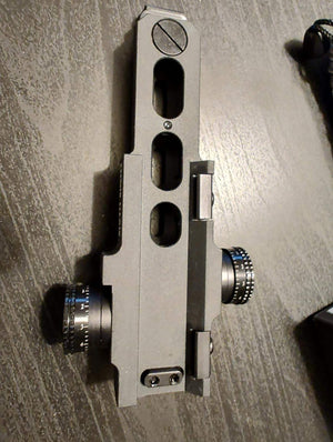 Dark Gray ZB Lite Universal Adjustable Scope Adapter Mount – Lightweight Alloy Mount Accessory INDIAN SLINGSHOT