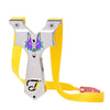 Light Gray Night Wolf Stainless Steel Slingshot for Outdoor Shooting and Sports INDIAN SLINGSHOT