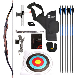 Dark Slate Gray Sanlida® Noble Recurve Bow And Arrow Archery Full Kit SANLIDA