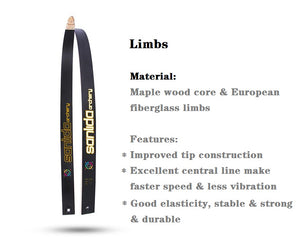 Dark Slate Gray Sanlida® Noble Recurve Bow And Arrow Archery Full Kit SANLIDA