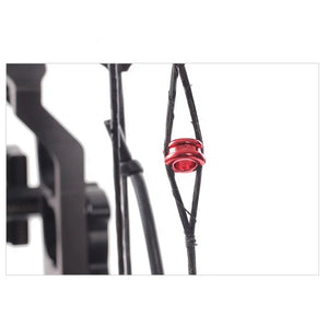 Dark Slate Gray SPG 1/4" Non-Hooded Peep Sight – Aluminum Alloy Compound Bow Accessory SPG