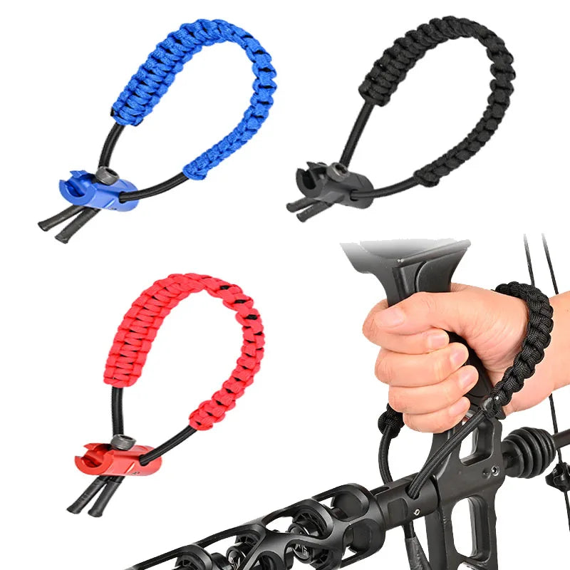 Tan SPG Nylon Bow Wrist Strap – Adjustable Archery Sling SPG