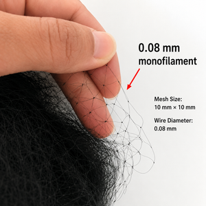White Smoke Nylon Monofilament Bird Protection Net – Cost-Effective Garden & Crop Safety Net MARKSMAN