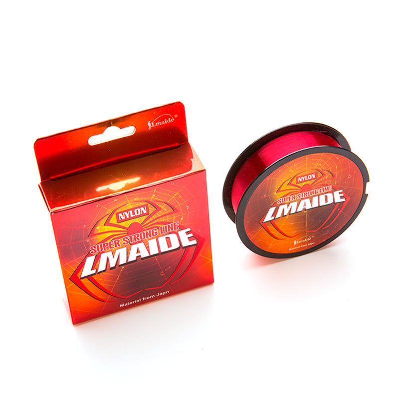 White Smoke 100m/150m Nylon Monofilament Fishing Line – High-Strength Deep Sea Leader Line MARKSMAN