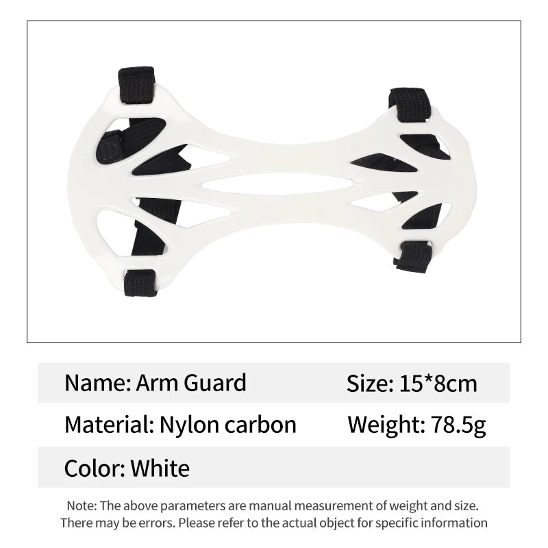 Black SPG Nylon Carbon Arm Guard Forearm Protector for Archery Training SPG
