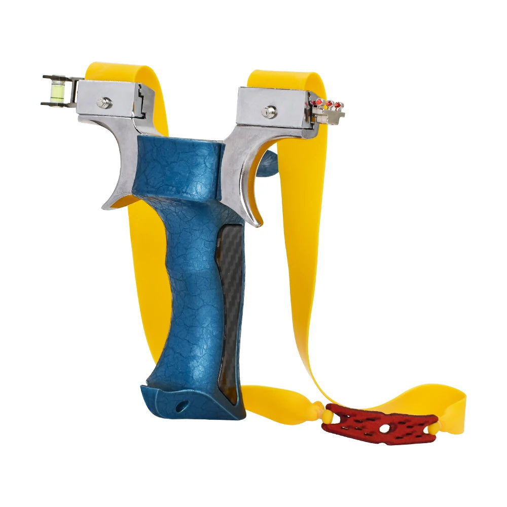 Goldenrod Olympic Pro Alloy Slingshot MARKSMAN