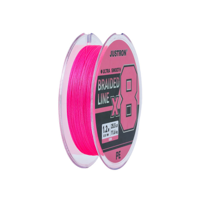 PE X8 Braided Fishing Line 100m High Strength Water Resistant Line