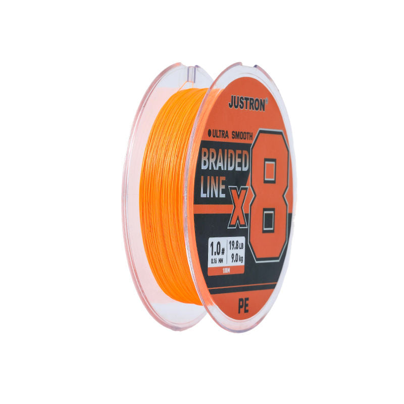 PE X8 Braided Fishing Line 100m High Strength Water Resistant Line