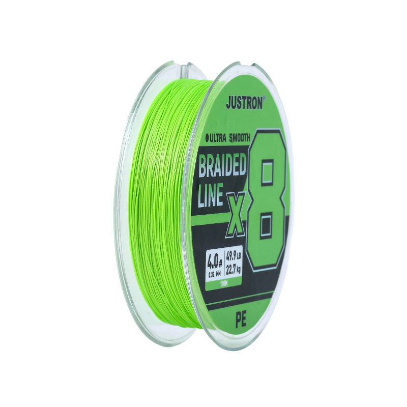 PE X8 Braided Fishing Line 100m High Strength Water Resistant Line