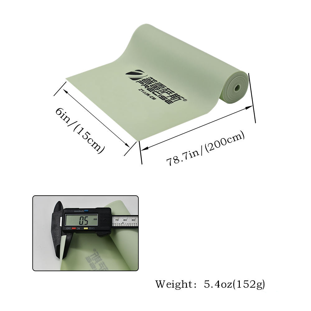 White Smoke PRECISE 1 Meter / 2 Meter Sturdy and Durable Elastic Rubber Band Roll (0.4 mm – 0.65 mm) PRECISE