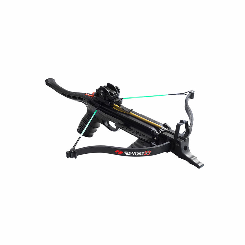 White Smoke PSE Crossbow Pistol Viper SS 50 Black – Compact Archery Crossbow MARKSMAN