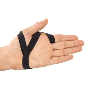 Tan SPG PU Left Hand Guard – Elastic Archery Hand Protector SPG