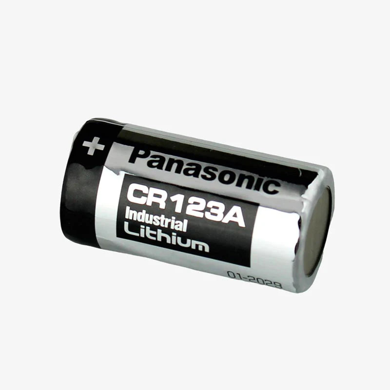 White Smoke Panasonic CR123A Industrial Lithium Battery – 3V Long Lasting High Performance Battery MARKSMAN