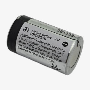 White Smoke Panasonic CR2-3V 850mAh Industrial Lithium Battery MARKSMAN